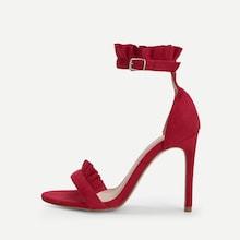 Shein Frill Trim Stiletto Heels