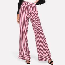 Shein Mixed Striped Wide Leg Pants