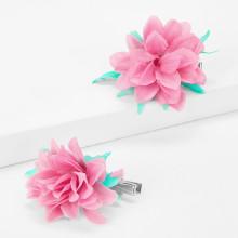 Shein Flower Decorated Kids Hair Clip 1pair
