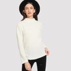 Shein High-neck Teddy Sweatshirt