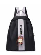 Shein Zipper Front Striped Detail Backpack