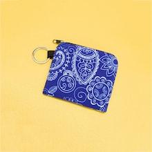 Shein Flower Print Zipper Coin Purse