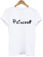 Shein White Letters Print Cuffed Sleeve T-shirt