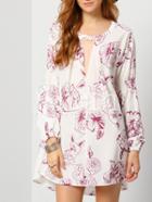 Shein V Neckline Floral Print Dress