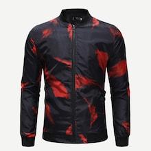 Shein Men Random Print Jacket