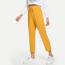 Shein Elastic Drawstring Waist Pants