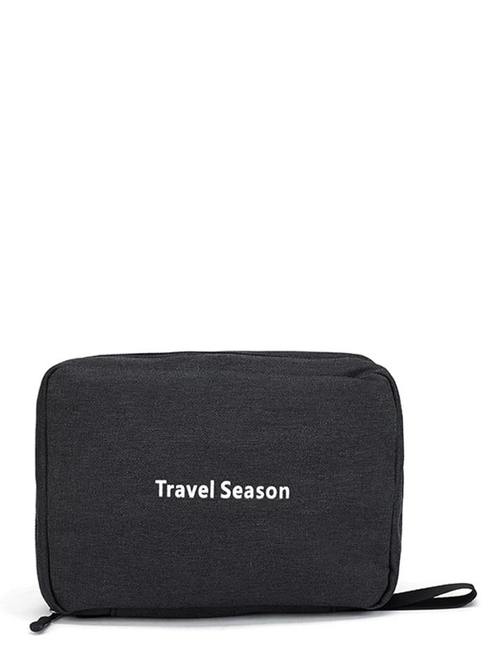 Shein Letter Print Travel Wash Bag