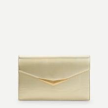 Shein Metal Detail Flap Clutch