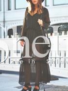 Shein Black Ruffle Organza Maxi Dress