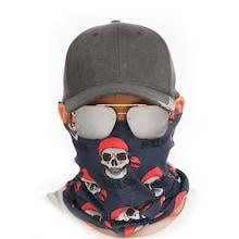 Shein Men Skull Print Multifunctional Scarf