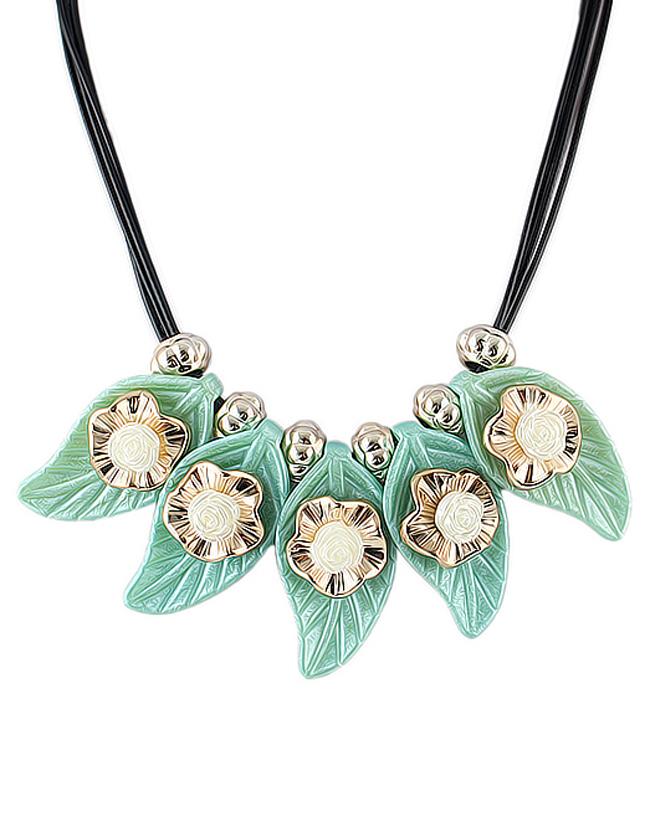 Shein 2015 Latest Design Shourouk Style Women Statement Necklace