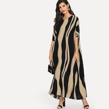 Shein Cut And Sew Oversized Hijab Dress