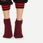 Shein Letter Detail Ankle Socks 1pairs