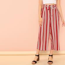 Shein Self Belted Culotte Pants