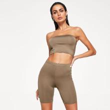 Shein Solid Skinny Legging Shorts