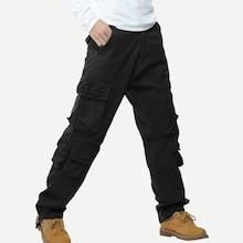 Shein Men Pocket Detail Solid Pants