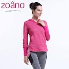 Shein Pocket Front Curved Hem Hoodie