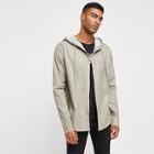 Shein Men Letter Embroidery Contrast Hooded Coat