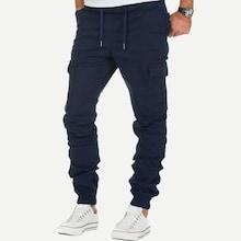 Shein Men Double Pocket Drawstring Pants