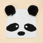 Shein Kids Panda Design Beanie Hat