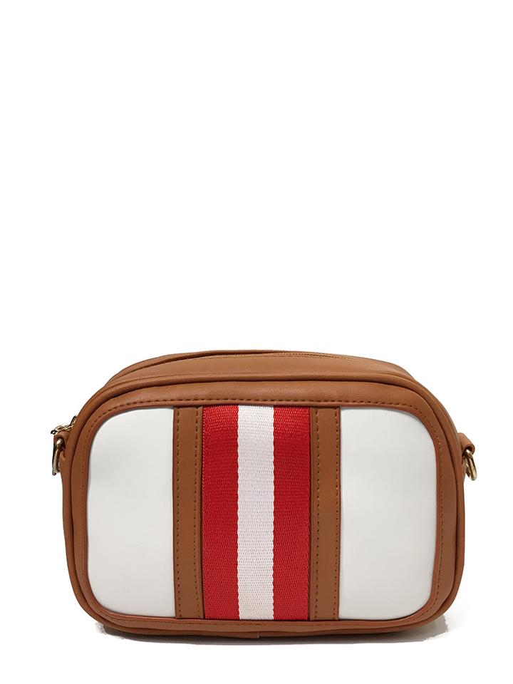 Shein Striped Detail Shoulder Bag