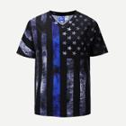 Shein Men Star And Striped Print Tee