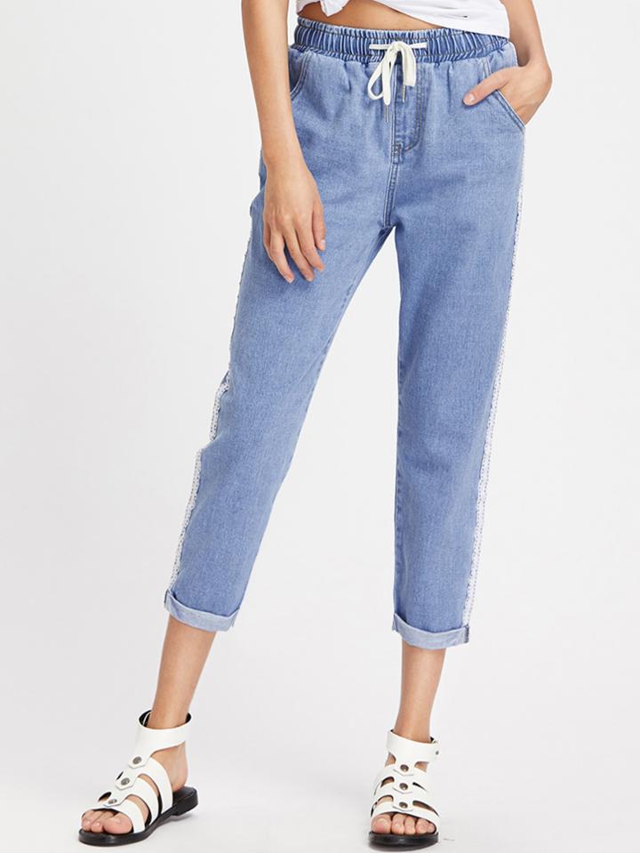 Shein Tape Side Mom Jeans