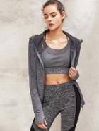 Shein Active Space Dye Seamless Hoodie With Thumb Holes