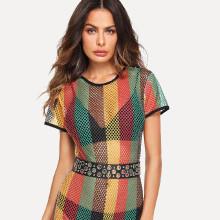 Shein Grommet Design Pu Belt