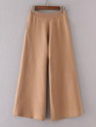 Shein Wide Leg Knitted Pants