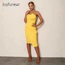 Shein Surplice Wrap Strapless Dress