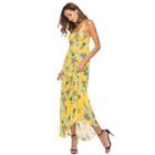 Shein Open Back Pineapple Print Dress