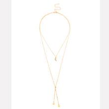 Shein Layered Chain Lariat Necklace