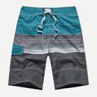 Shein Men Drawstring Striped Beach Shorts