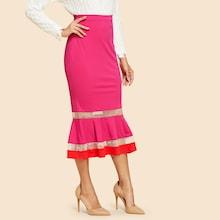 Shein Mermaid Hem Bodycon Skirt