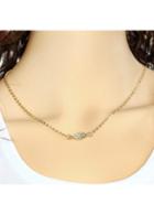 Rosewe Gold Plated Fatima Hand Chain Necklace