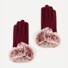 Shein Faux Fur Gloves