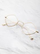 Shein Contrast Frame Clear Glasses