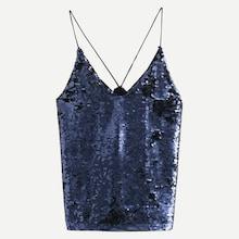 Shein Sequin Cami Top