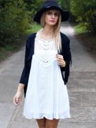 Shein Appliques Sleeveless With Lace Dress