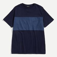 Shein Men Color Block Tee