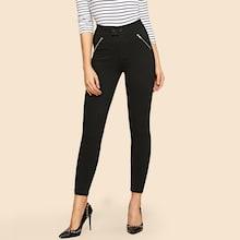 Shein Zip Side Skinny Jeans