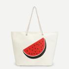 Shein Watermelon Print Tote Bag