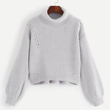 Shein High-neck Crop Jumper