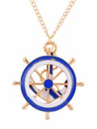 Shein Anchors Pendant Necklace