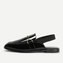 Shein Slingback Patent Leather Loafers
