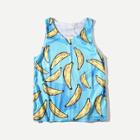 Shein Men Banana Print Vest