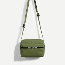 Shein Letter Print Zipper Front Crossbody Bag