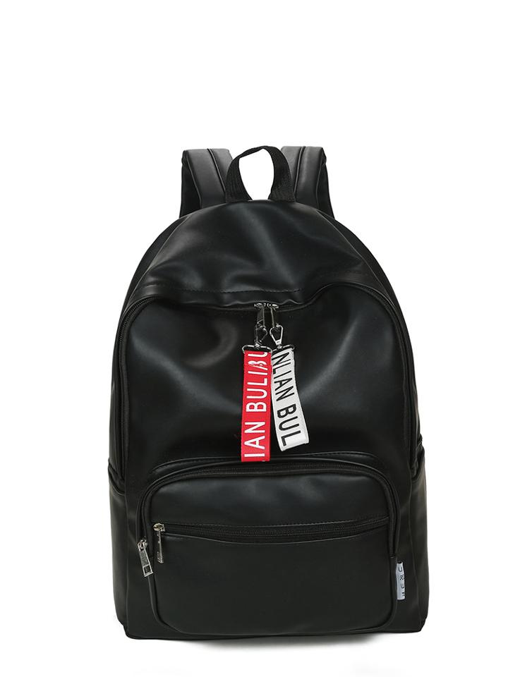 Shein Slogan Ribbon Zip Around Backpack