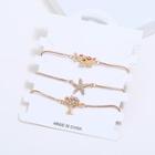 Shein Tree & Fishstar Bracelet Set 3pcs